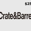 Crate and Barrel $25 Gift Card US