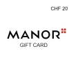 Manor CHF 20 Gift Card CH