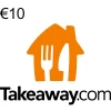 Takeaway.com €10 Gift Card BE