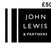 John Lewis and Partners £50 Gift Card UK