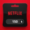 Netflix TRY 150 Gift Card TR