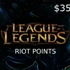 League of Legends 35 USD Prepaid RP Card US