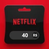 Netflix BRL 40 Gift Card BR