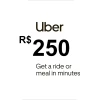 Uber R$250 BR Gift Card