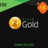 RAZER GOLD €50 + €3 BONUS EU