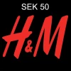 H&M 50 SEK Gift Card SE