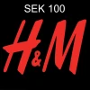 H&M 100 SEK Gift Card SE