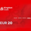 KingdomCash €20 Voucher