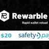 Rewarble SafetyPay $20 Gift Card
