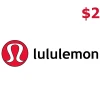 lululemon $2 Gift Card US