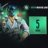 SkinRave.gg 5 Tokens Gift Card