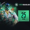 SkinRave.gg 25 Tokens Gift Card