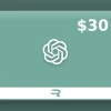 Rewarble ChatGPT $30 Gift Card