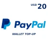 PayPal Wallet 20 USD Top Up US