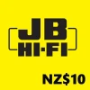 JB Hi-Fi NZ$10 Gift Card NZ