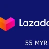 Lazada 55 MYR Gift Card MY