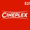 Cineplex $25 Gift Card CA