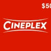 Cineplex $50 Gift Card CA