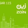 Zain 115 SAR Gift Card SA