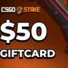 CSGOStake.com $50 Gift Card