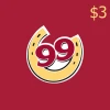 Ninety Nine Restaurants $3 Gift Card US