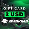 G4Skins.com $2 Gift Card