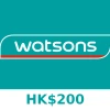 Watsons HK$200 Gift Card HK
