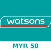 Watsons 50 MYR Gift Card MY