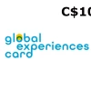 The Global Experiences Card C$10 Gift Card CA