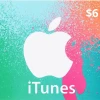 iTunes $6 US Card