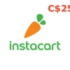 Instacart C$25 Gift Card CA