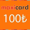 MaxiCard ₺100 Wallet Card TR