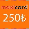 MaxiCard ₺250 Wallet Card TR