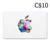 Apple C$10 Gift Card CA