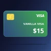  Vanilla VISA $15 US