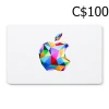 Apple C$100 Gift Card CA