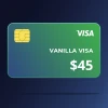 Vanilla VISA $45 US