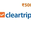 Cleartrip Flights & Hotels INR 500 Gift Card IN