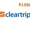 Cleartrip Flights & Hotels INR 1500 Gift Card IN