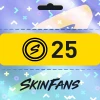 SkinFans 25 Coins Gift Card