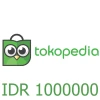Tokopedia 1000000 IDR Gift Card ID