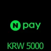 Naver Pay 5000 KRW Gift Card KR