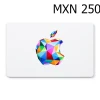 Apple Mex$250 Gift Card MX