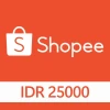Shopee 25000 IDR Gift Card ID