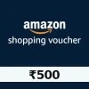 Amazon Shopping ₹500 Voucher IN