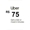 Uber R$75 BR Gift Card