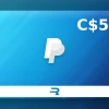 Rewarble PayPal C$5 Gift Card