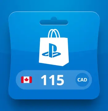 PlayStation Network CAD 115 Gift Card CA