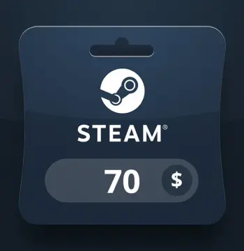 Steam Wallet USD 70 Gift Card LK