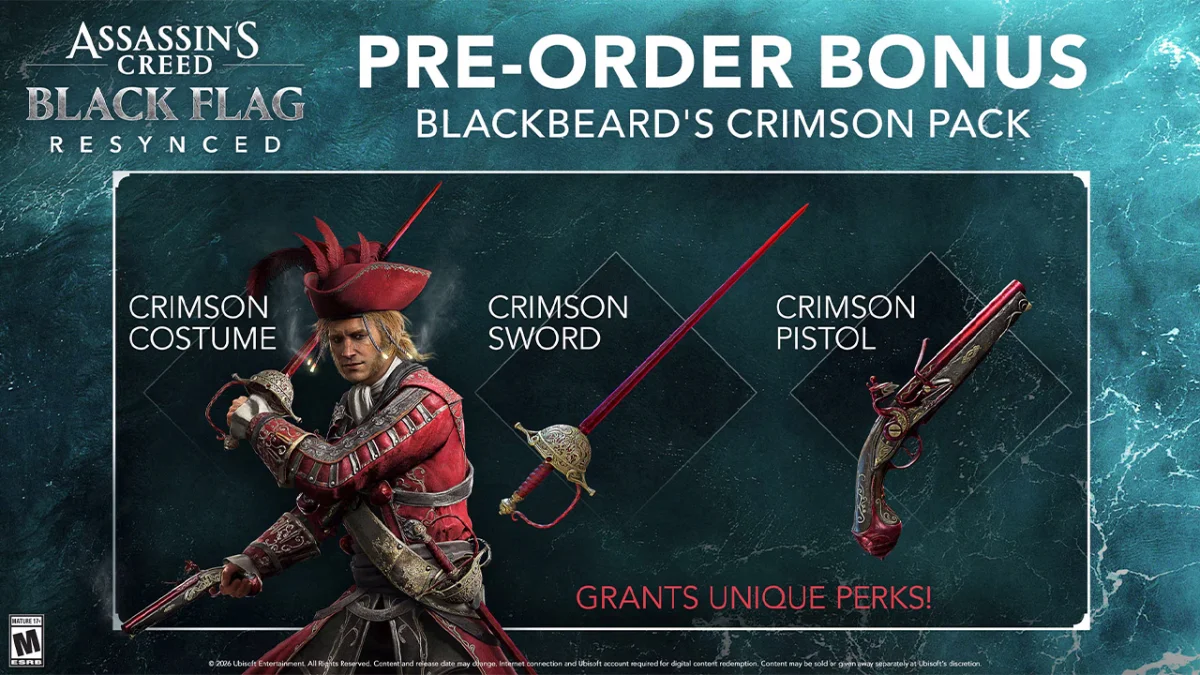 Assassin's Creed Black Flag Resynced 2026 Preorder Guide: Editions, Bonuses & Collector's Edition